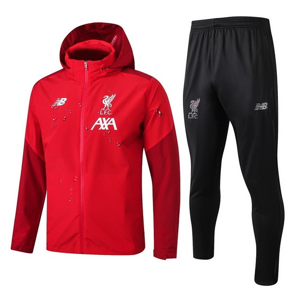 Coupe Vent Liverpool Ensemble Complet 2019-20 Rouge Noir